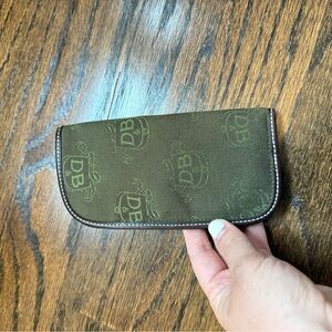 Dooney & Bourke Green glasses case